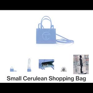 Small Cerulean Telfar Shopping bag